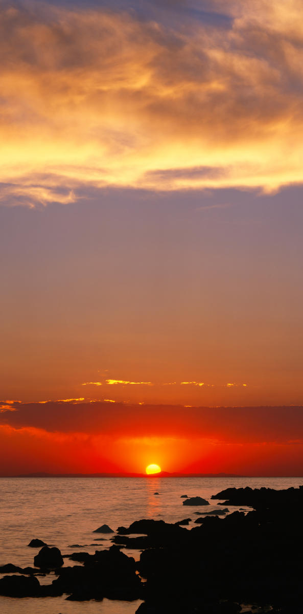 'Grand Sunset'-P, Great Salt Lake, Utah