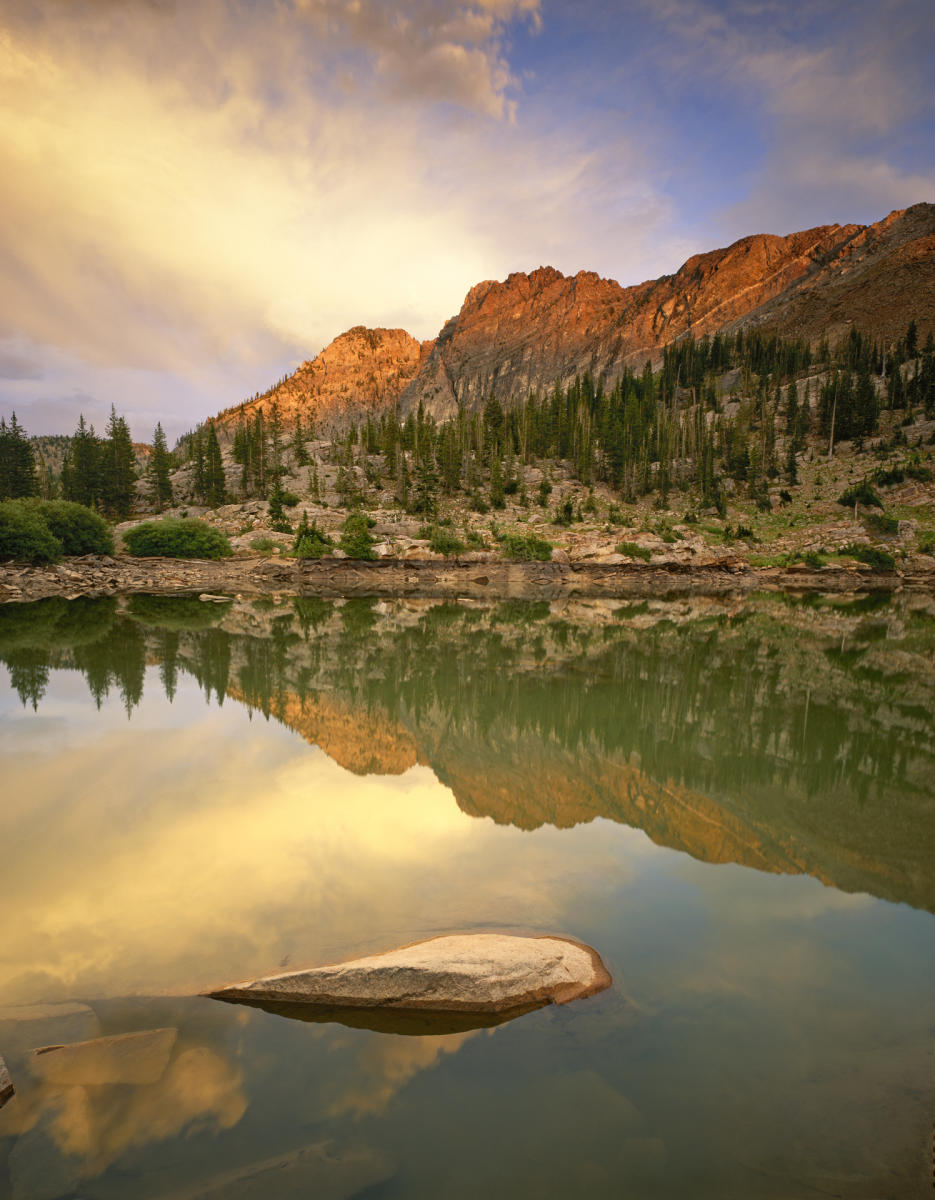 'Mountain Rising' Cecret Lake, Albion Basin, Utah