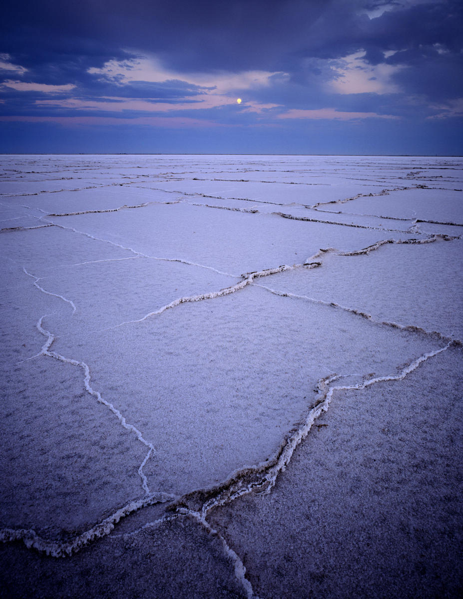 'Moonscape' Bonneville Salt Flats, Utah