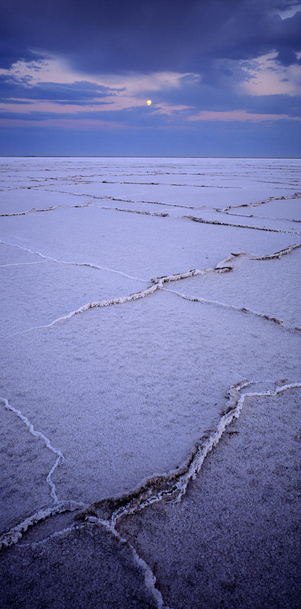 'Moonscape'-P Bonneville Salt Flats, Utah