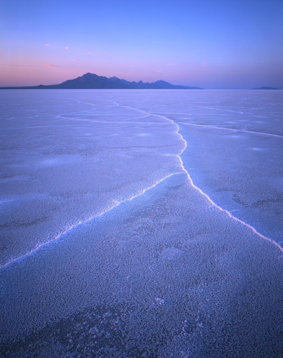 'Silver Island' Bonneville Salt Flats, Utah