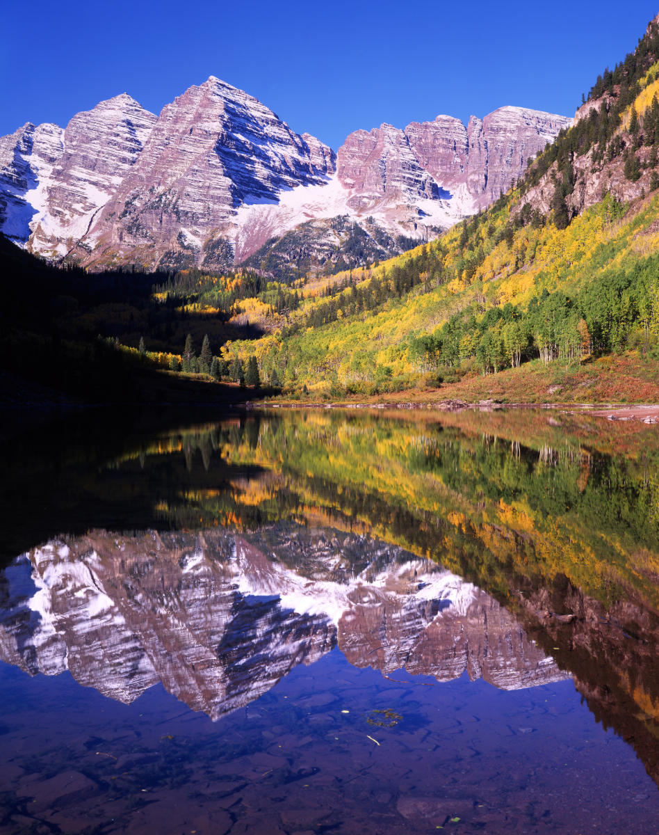 'Maroon Lake' Maroon Bells Wilderness, Colorado