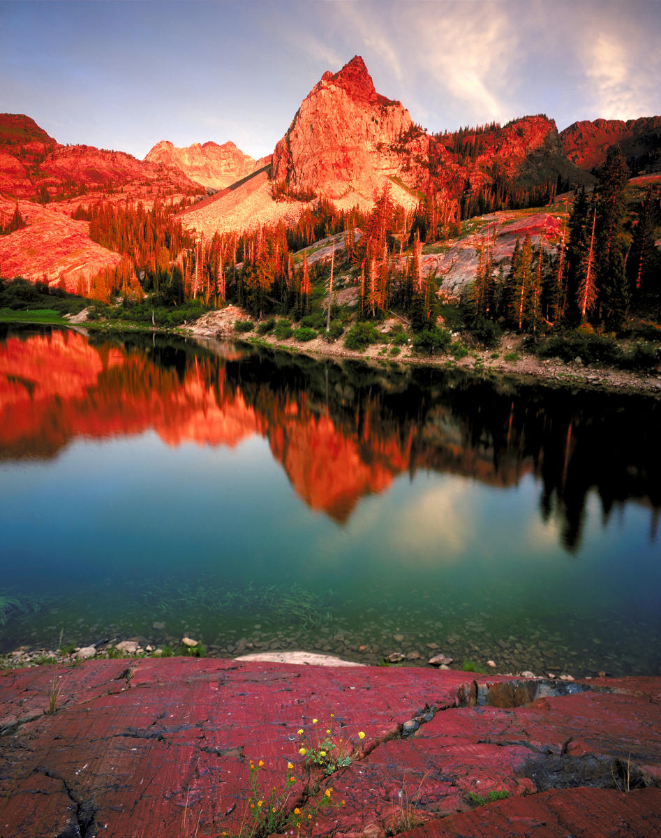 'Sundial Peak-Lake Blanche' Wasatch Mountains, Utah