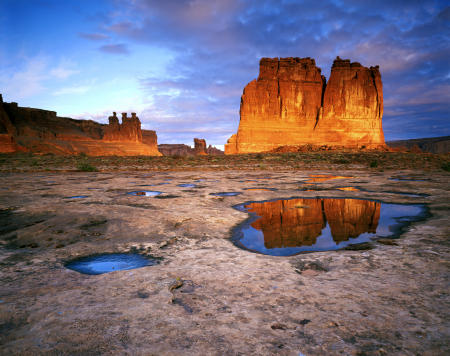 'Desert Reflections' Arches National Park, Utah