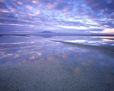 'Two Skies' Antelope Island, Great Salt Lake, Utah