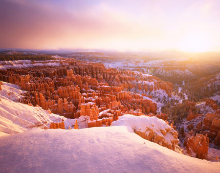 'Winter Inspiration' Bryce Canyon National Park, Utah
