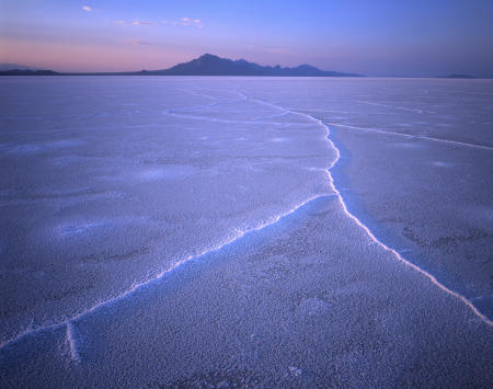 'Silver Island'-H Bonneville Salt Flats, Utah