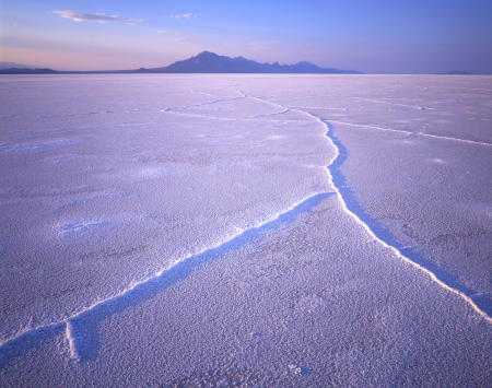 'Salt Flats' Bonneville Salt Flats, Utah