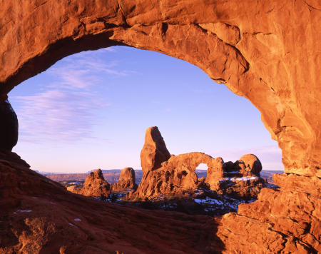 'Turret Arch' Arches National Park, Utah