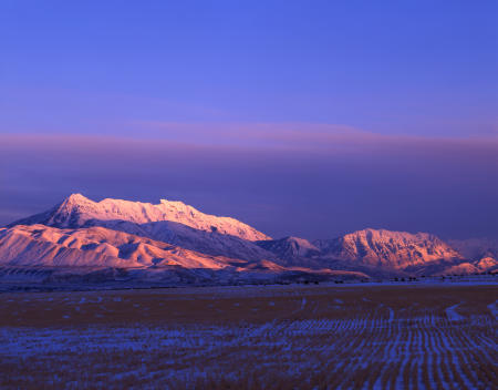 'Timpanogos Sunset' Utah